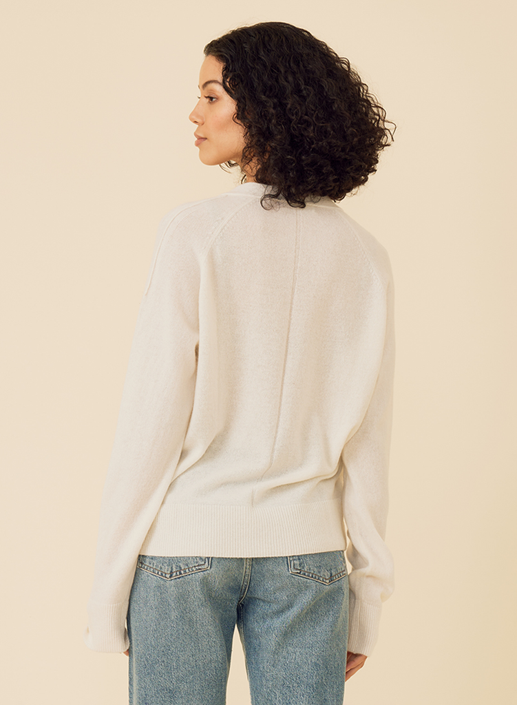 Sloane Cashmere Cardigan – One Grey Day Sloane Cashmere Cardigan – One Grey Day