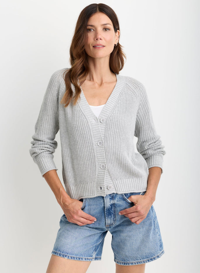 トップス pois sheer knit cardigan gray OGD_EVD_46OGD806_HEGRY_4127_68