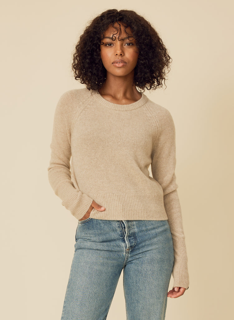 Ribbed Cashmere Sweater