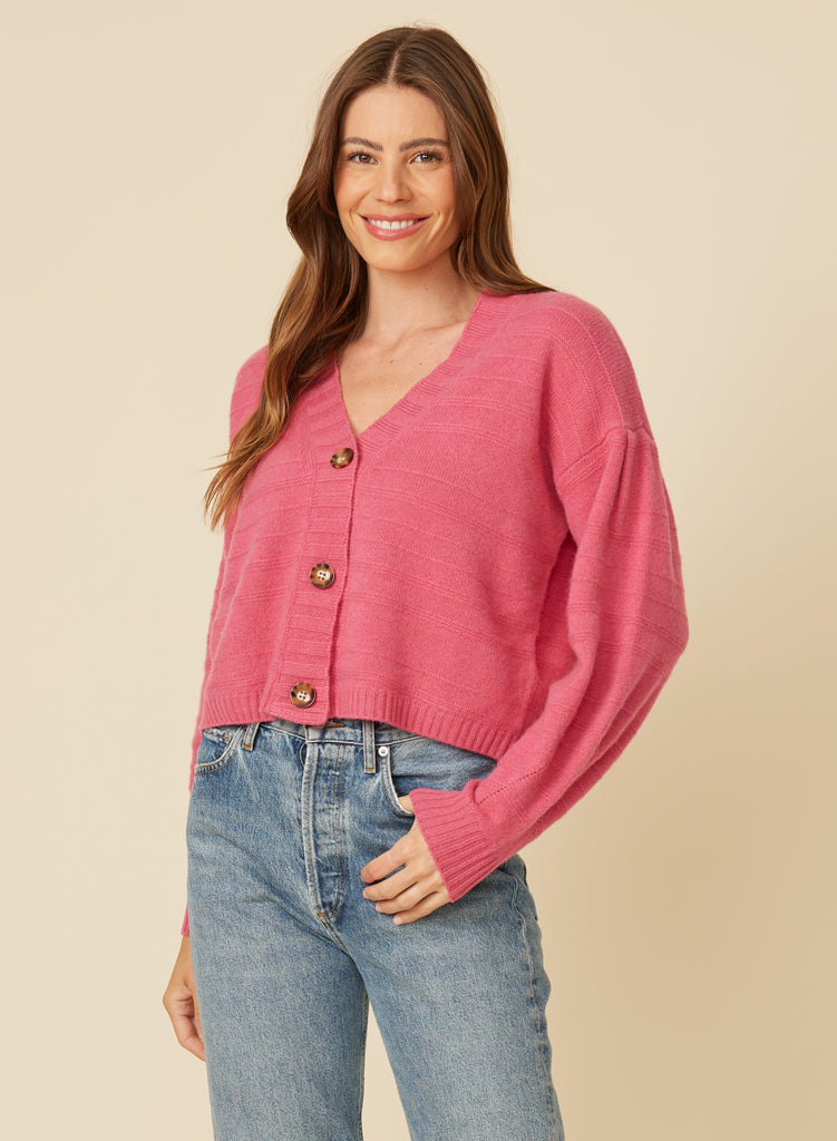 Berry coloured cardigan online